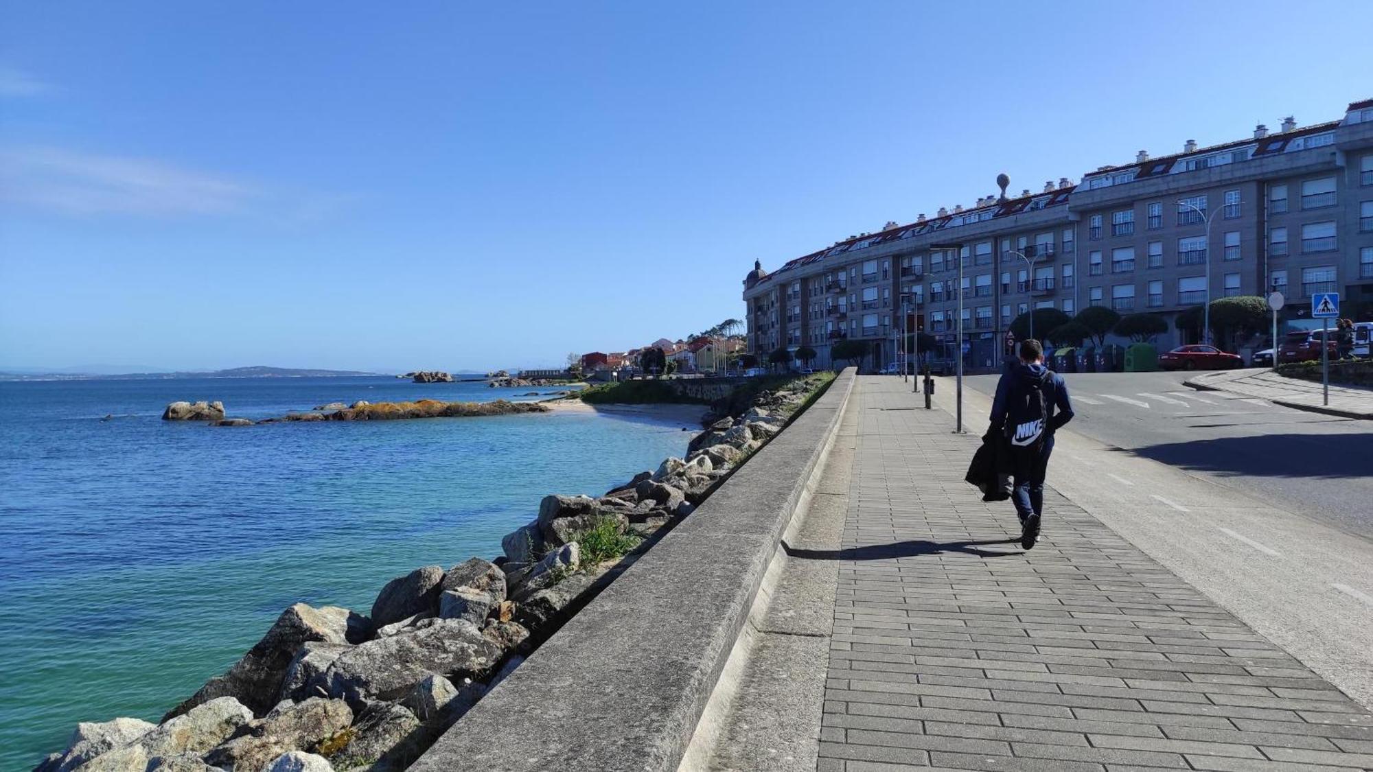 Апартаменты Un Rincon Con Vistas A La Ria, Playa Y Parking. Рибейра Экстерьер фото